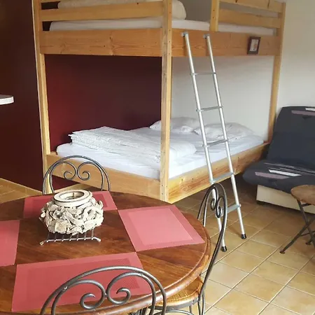 Appartement Les Gouttridos, Studio Vue